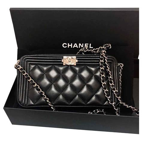 chanel chain boy bag 2015|chanel wallet on chain price.